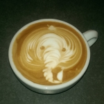 Bild: Milchschaum-Kunst